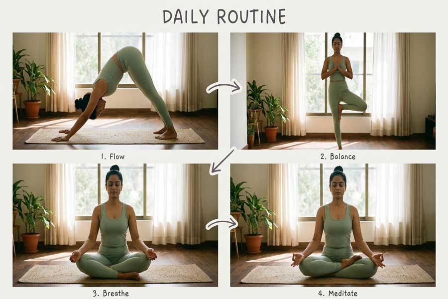 daily yoga practice routine