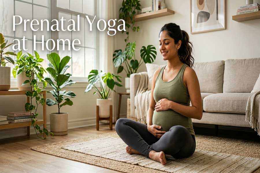 prenatal yoga at home for healthy pregnancy